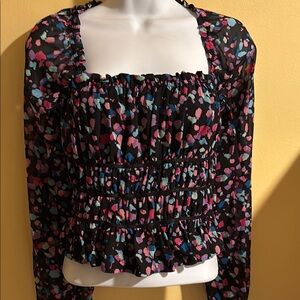 Floral Print Women's Top
